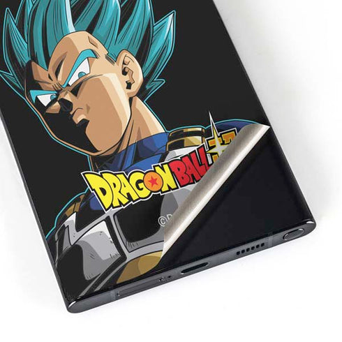 Dragon Ball Super Vegeta Galaxy S25 Ultra Skin